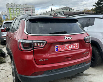 Красный Джип Компас, объемом двигателя 2.4 л и пробегом 78 тыс. км за 11600 $, фото 2 на Automoto.ua