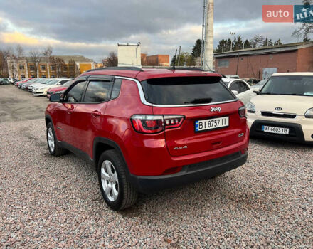 Червоний Джип Compass, об'ємом двигуна 2.4 л та пробігом 122 тис. км за 15900 $, фото 3 на Automoto.ua