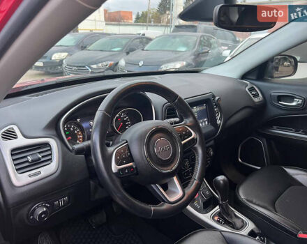 Червоний Джип Compass, об'ємом двигуна 2.4 л та пробігом 122 тис. км за 15900 $, фото 10 на Automoto.ua