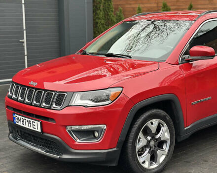 Красный Джип Компас, объемом двигателя 2.36 л и пробегом 142 тыс. км за 14300 $, фото 1 на Automoto.ua