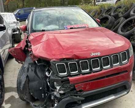 Красный Джип Компас, объемом двигателя 2.4 л и пробегом 78 тыс. км за 11600 $, фото 3 на Automoto.ua