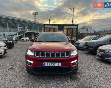 Червоний Джип Compass, об'ємом двигуна 2.4 л та пробігом 122 тис. км за 15900 $, фото 1 на Automoto.ua
