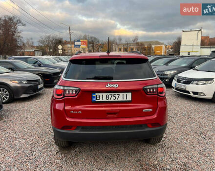 Червоний Джип Compass, об'ємом двигуна 2.4 л та пробігом 122 тис. км за 15900 $, фото 5 на Automoto.ua