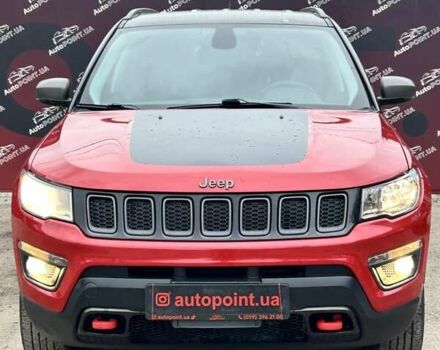 Красный Джип Компас, объемом двигателя 2.4 л и пробегом 112 тыс. км за 18000 $, фото 1 на Automoto.ua