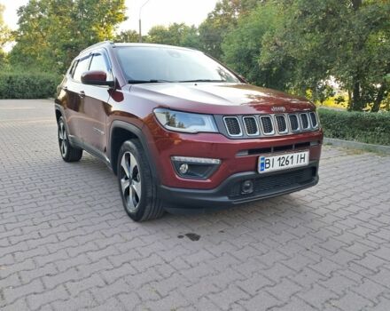 Червоний Джип Compass, об'ємом двигуна 2.4 л та пробігом 42 тис. км за 16900 $, фото 1 на Automoto.ua
