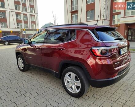 Красный Джип Компас, объемом двигателя 2.36 л и пробегом 74 тыс. км за 18600 $, фото 1 на Automoto.ua
