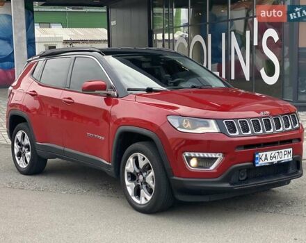 Червоний Джип Compass, об'ємом двигуна 2.36 л та пробігом 129 тис. км за 15690 $, фото 1 на Automoto.ua