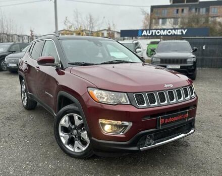 Красный Джип Компас, объемом двигателя 2.4 л и пробегом 62 тыс. км за 20500 $, фото 2 на Automoto.ua