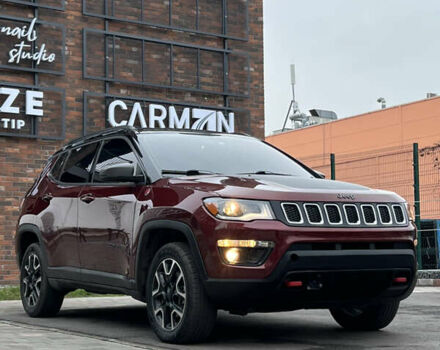 Красный Джип Компас, объемом двигателя 2.36 л и пробегом 198 тыс. км за 14900 $, фото 1 на Automoto.ua