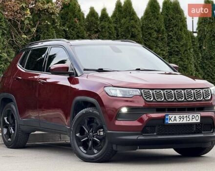 Красный Джип Компас, объемом двигателя 2.36 л и пробегом 100 тыс. км за 18500 $, фото 2 на Automoto.ua