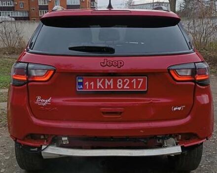 Красный Джип Компас, объемом двигателя 2.4 л и пробегом 91 тыс. км за 15000 $, фото 4 на Automoto.ua