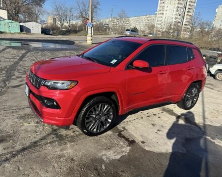 Червоний Джип Compass, об'ємом двигуна 2.4 л та пробігом 70 тис. км за 20000 $, фото 1 на Automoto.ua
