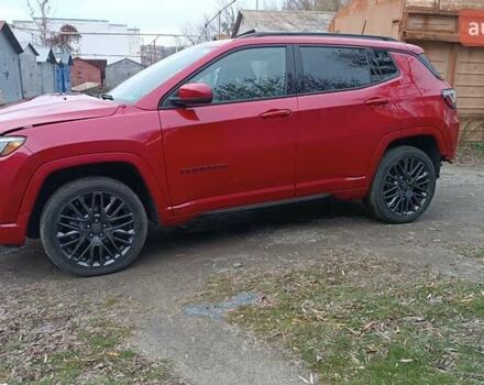 Красный Джип Компас, объемом двигателя 2.4 л и пробегом 91 тыс. км за 15000 $, фото 2 на Automoto.ua