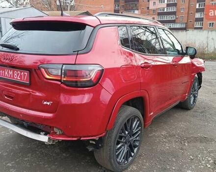 Красный Джип Компас, объемом двигателя 2.4 л и пробегом 91 тыс. км за 15000 $, фото 5 на Automoto.ua
