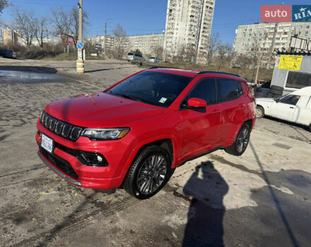 Червоний Джип Compass, об'ємом двигуна 2.36 л та пробігом 70 тис. км за 20000 $, фото 1 на Automoto.ua