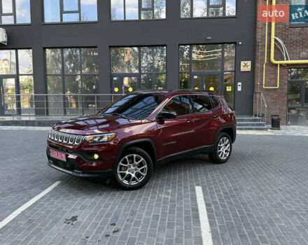 Червоний Джип Compass, об'ємом двигуна 2.36 л та пробігом 76 тис. км за 21500 $, фото 1 на Automoto.ua