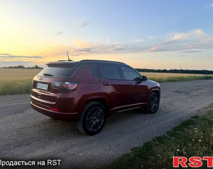 Червоний Джип Compass, об'ємом двигуна 2.4 л та пробігом 99 тис. км за 21500 $, фото 1 на Automoto.ua