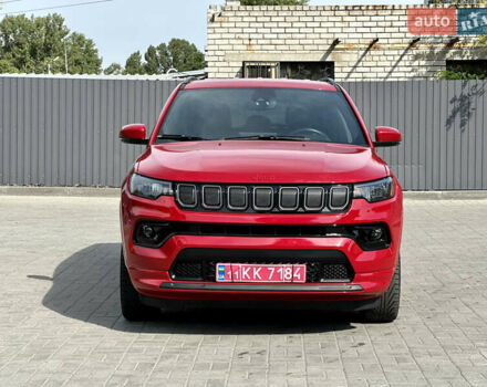 Червоний Джип Compass, об'ємом двигуна 2.4 л та пробігом 45 тис. км за 21999 $, фото 1 на Automoto.ua