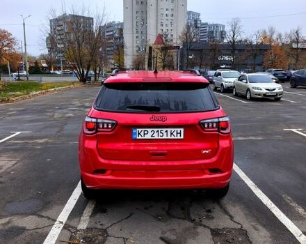 Красный Джип Компас, объемом двигателя 2.4 л и пробегом 63 тыс. км за 22000 $, фото 3 на Automoto.ua