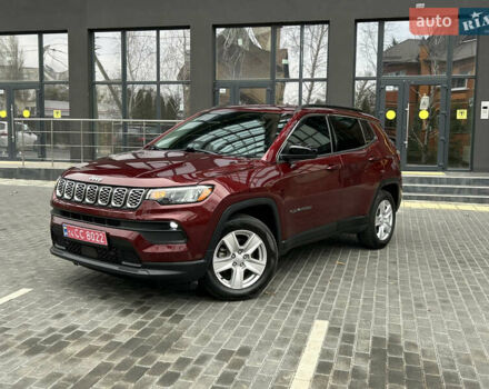 Красный Джип Компас, объемом двигателя 2.36 л и пробегом 131 тыс. км за 18800 $, фото 1 на Automoto.ua