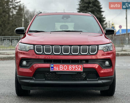 Красный Джип Компас, объемом двигателя 2 л и пробегом 30 тыс. км за 18600 $, фото 2 на Automoto.ua