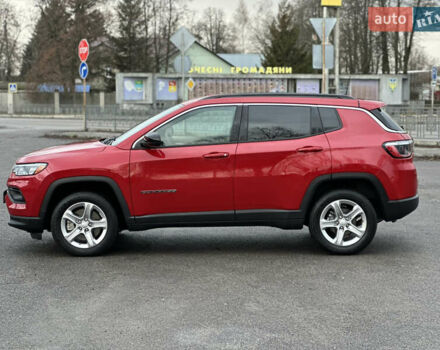 Красный Джип Компас, объемом двигателя 2 л и пробегом 30 тыс. км за 18600 $, фото 9 на Automoto.ua