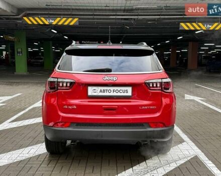 Червоний Джип Compass, об'ємом двигуна 2 л та пробігом 22 тис. км за 21990 $, фото 4 на Automoto.ua