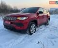 Червоний Джип Compass, об'ємом двигуна 2 л та пробігом 39 тис. км за 19500 $, фото 1 на Automoto.ua