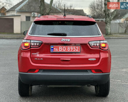 Красный Джип Компас, объемом двигателя 2 л и пробегом 30 тыс. км за 18600 $, фото 5 на Automoto.ua