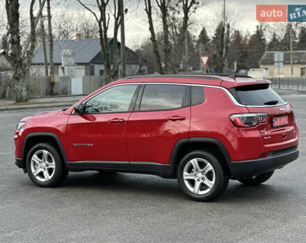 Красный Джип Компас, объемом двигателя 2 л и пробегом 30 тыс. км за 18600 $, фото 16 на Automoto.ua
