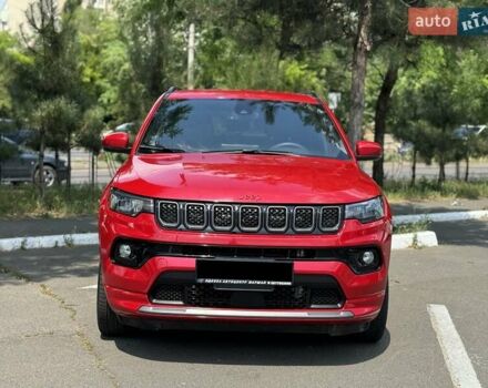 Червоний Джип Compass, об'ємом двигуна 2 л та пробігом 57 тис. км за 21900 $, фото 1 на Automoto.ua