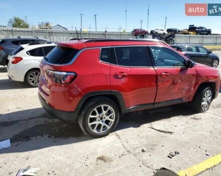 Красный Джип Компас, объемом двигателя 2 л и пробегом 23 тыс. км за 5500 $, фото 2 на Automoto.ua