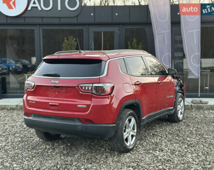 Красный Джип Компас, объемом двигателя 2 л и пробегом 129 тыс. км за 13999 $, фото 5 на Automoto.ua