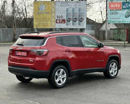 Красный Джип Компас, объемом двигателя 2 л и пробегом 30 тыс. км за 18600 $, фото 10 на Automoto.ua