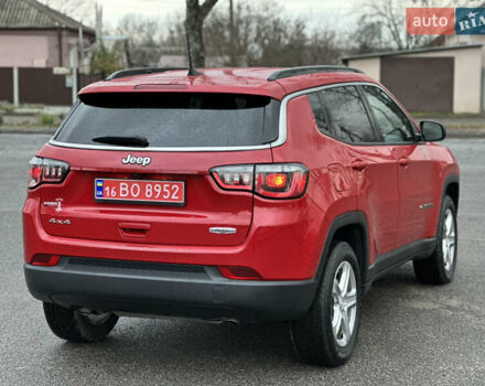 Красный Джип Компас, объемом двигателя 2 л и пробегом 30 тыс. км за 18600 $, фото 4 на Automoto.ua
