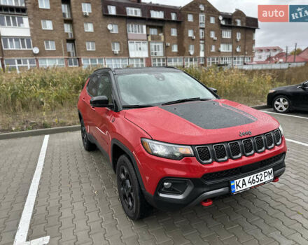 Джип Компас 2023 в Вишневом на Automoto.ua Красный Джип Компас, объемом двигателя 2 л и пробегом 32 тыс. км за 26300 $, фото 12 на Automoto.ua