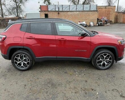 Красный Джип Компас, объемом двигателя 2 л и пробегом 400 тыс. км за 24500 $, фото 1 на Automoto.ua