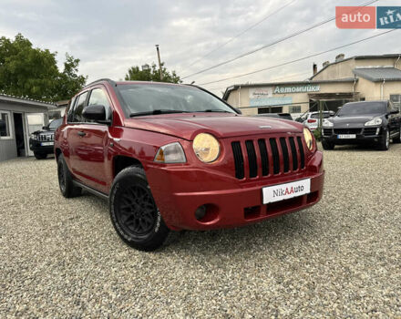 Червоний Джип Compass, об'ємом двигуна 2 л та пробігом 214 тис. км за 7950 $, фото 1 на Automoto.ua