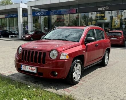 Красный Джип Компас, объемом двигателя 2 л и пробегом 150 тыс. км за 4447 $, фото 1 на Automoto.ua