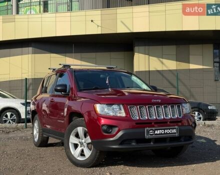Красный Джип Компас, объемом двигателя 2.36 л и пробегом 320 тыс. км за 8790 $, фото 1 на Automoto.ua