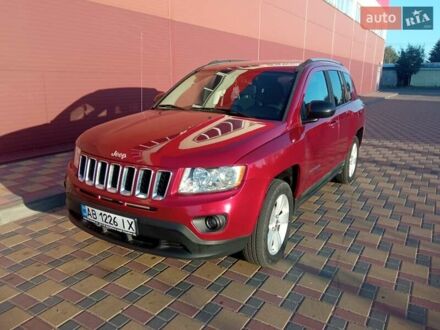 Джип Компас 2011 в Гайсине на Automoto.ua Красный Джип Компас, объемом двигателя 2.4 л и пробегом 203 тыс. км за 9500 $, фото 1 на Automoto.ua
