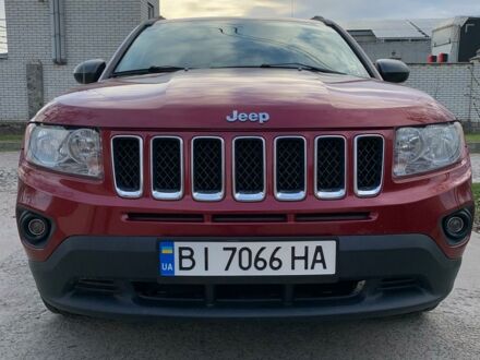 Червоний Джип Compass, об'ємом двигуна 2.4 л та пробігом 170 тис. км за 11500 $, фото 1 на Automoto.ua