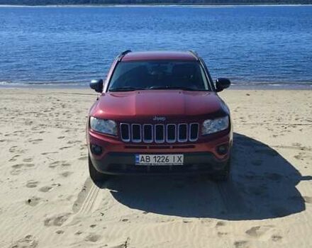Красный Джип Компас, объемом двигателя 2.36 л и пробегом 235 тыс. км за 9900 $, фото 1 на Automoto.ua