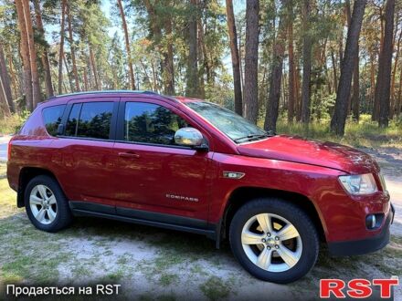 Червоний Джип Compass, об'ємом двигуна 2.4 л та пробігом 167 тис. км за 8950 $, фото 1 на Automoto.ua