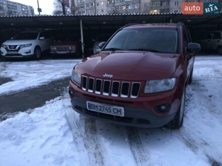 Червоний Джип Compass, об'ємом двигуна 2.4 л та пробігом 280 тис. км за 9700 $, фото 1 на Automoto.ua