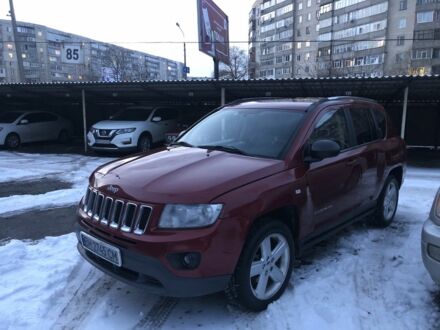 Красный Джип Компас, объемом двигателя 2.4 л и пробегом 280 тыс. км за 9700 $, фото 1 на Automoto.ua