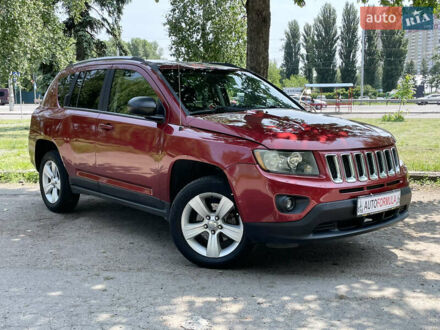 Джип Компас 2013 в Киеве на Automoto.ua Красный Джип Компас, объемом двигателя 2.36 л и пробегом 180 тыс. км за 9290 $, фото 1 на Automoto.ua