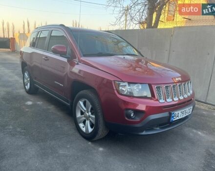 Красный Джип Компас, объемом двигателя 2.36 л и пробегом 122 тыс. км за 10500 $, фото 1 на Automoto.ua