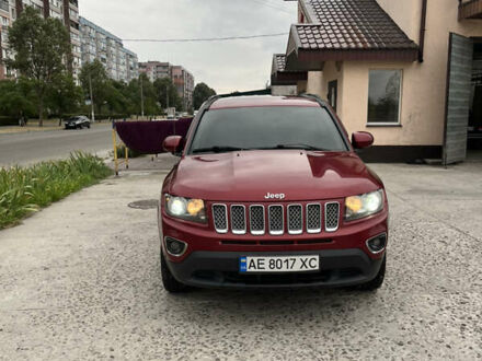 Красный Джип Компас, объемом двигателя 2.36 л и пробегом 170 тыс. км за 9500 $, фото 1 на Automoto.ua