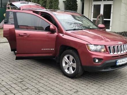 Красный Джип Компас, объемом двигателя 2.36 л и пробегом 277 тыс. км за 9800 $, фото 1 на Automoto.ua